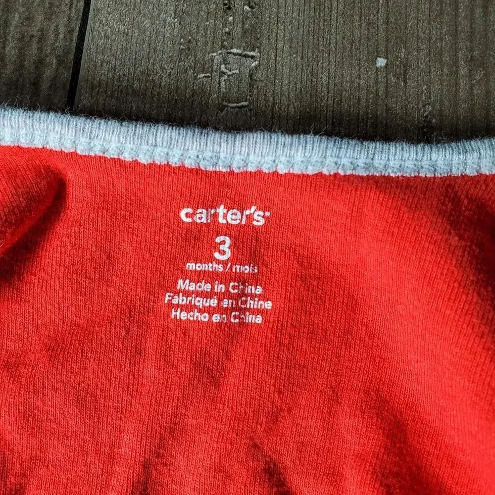 Carter's Baby Boy Size 3M Outfit Bundle - 2 Pieces